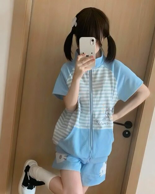 Japanese Striped Loungewear