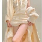 Flannel Cozy Nightdress - Comfy Aesthetic word2