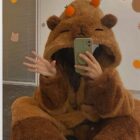 Capyvara Hooded Coat - Capybara Clothes word2