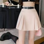 High Waist Casual Skirt - Korean Aesthetic word3