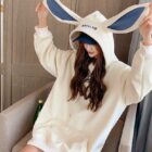 Long Ears Bunny Hoodie word2