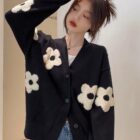 Flower Sweater - Korean Casual Clothes word3