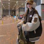 Baseball Jacket - Korean Aesthetic word3