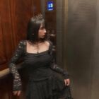 Lace Spring Dress - Gothic Aesthetic word1