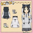 Kawaii Neko Atsume Hoodie - Pickles Edition word2