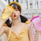 Kawaii Anti-drop Fruit Bottle word2