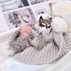 Korea Plush Little Fox Keychain Car Pendant Creative Gift word3