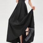 Long Loose Summer Skirt - Korean Aesthetic word1