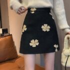 Small High Waist Slimming Hip Skirt - Korean Aesthetic word2