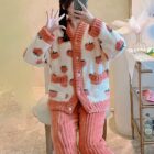 Strawberry Winter Homewear - Kawaii Clothes word2