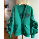 Lace Long Sleeve Cardigan - Kawaii Aesthetic word3