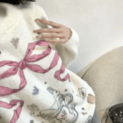 Rabbit Sweater - Kawaii Vintage word3