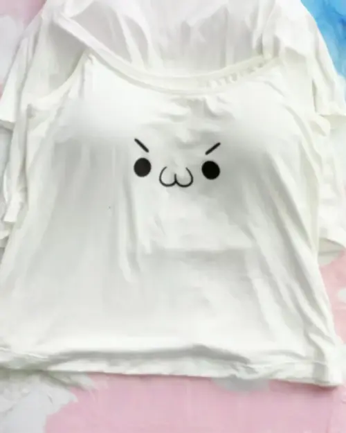 Kaomoji Sling Vest - Cutecore Aesthetic