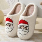 Plushy Home Slippers - Christmas Collection word2