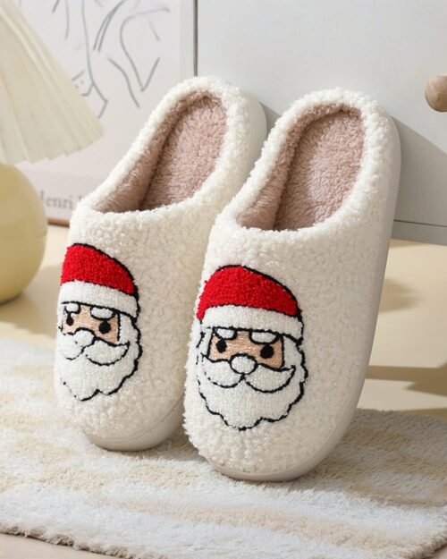 Plushy Home Slippers - Christmas Collection