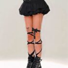 Kawaii Lolita Mini Skirts - Harajuku Aesthetic word3