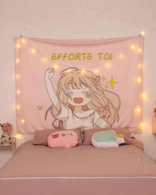 Background Anime Hanging Cloth for Walls