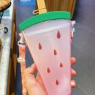 Kawaii Anti-drop Fruit Bottle word2