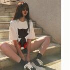 Astro Silhouette T-Shirt - Vintage Aesthetic word1