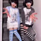 Harajuku Detachable Sleeve T-Shirt - Cutecore word3