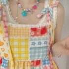 Cute Colorful Dress - Jojifuku Aesthetic word2