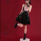 Dark Bowed Dress - Kawaii Goth word2