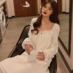 Long Sleeve White Nightgown