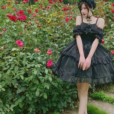 Gothic Lolita Dress Set
