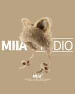 MIAA fox ears hat, a plush winter hat with attached fox ears.