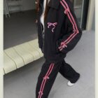 Sports Sweater Set - Korean Aesthetic word1