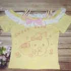 Sweet Bowed Crop Top - Yume Kawaii Aesthetic word2