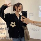 Flower Sweater - Korean Casual Clothes word3