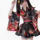 Kawaii Short Yukata - Summer Matsuri Aesthetic word3