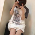 Harajuku Detachable Sleeve T-Shirt - Cutecore word3