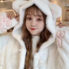 Kawaii Harajuku Neko Cat Hoodie - Padded Coat Edition word1