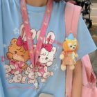 MIKKO Printed Shirt - Harajuku Aesthetic word3