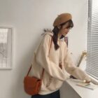 Loose Hoodie - Ethno-Chic Aesthetic word1