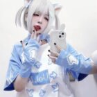 Sky Blue Gaming Tee - Harajuku Aesthetic word1