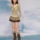 Cardigan Wool Jacket - Vintage Aesthetic word3