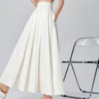 Long Loose Summer Skirt - Korean Aesthetic word1