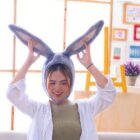 Kawaii Bunny Ears Hat word2