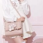 Vegan Leather Lolita Bag - Jirai Kei Aesthetic word1