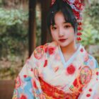 Pink Kimono - New Year Edition word2