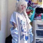 Harajuku Detachable Sleeve T-Shirt - Cutecore word3