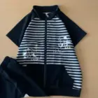 Japanese Striped Loungewear word1