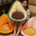 Kawaii Fruit Seat Cushion word3