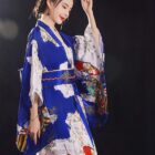Satin Kimono - Japanese Design word2