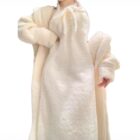 Flannel Cozy Nightdress - Comfy Aesthetic word2