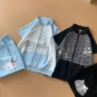 Japanese Striped Loungewear word1