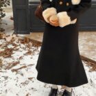 Retro Style Winter Set - French Aesthetic word2